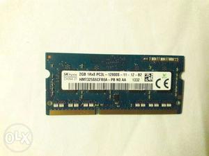 2 GB Laptop Ram (DDR3) fix price (fully working ram)