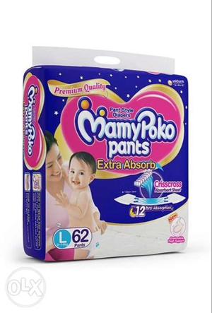 Baby diapers of all sizes & brands avl at