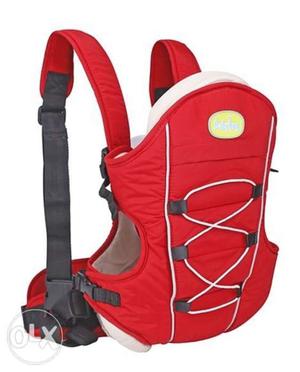 Baby's Red And White Carrier