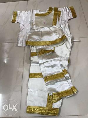 Bharatnatyam dress,size XL,in good condition,