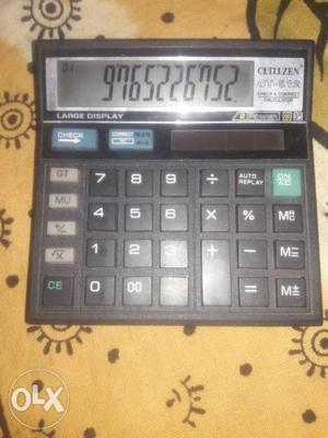 Black And Gray Casio Calculator
