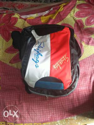 Black, Red, And White Skybags Backpack