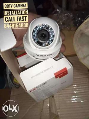 Cp plus 4 ch dvr camera with complete set up call fast