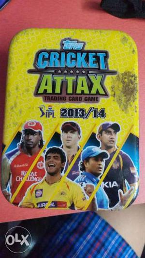 Cricket attax cards.25 GOLD cards and 38 SILVER