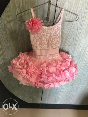 Cute pink dress size 18 unused