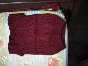 Half sleeve woolen sweater new for girl and boy