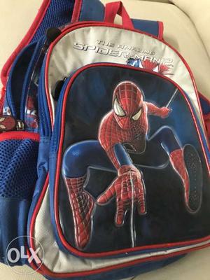 Marvel school bag spiderman print for lil kids in