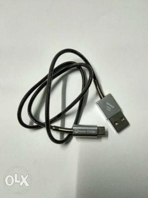 Micro USB Fast Charge Metal Cable For Power Banks