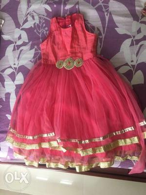 Nice bright color dresses for kids age 2 to 4