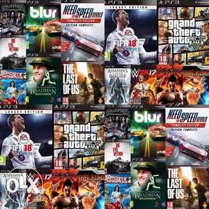 PS3 20 top games collection in your console for