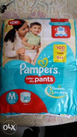Pampers Baby Pants new pack 80 pants M size