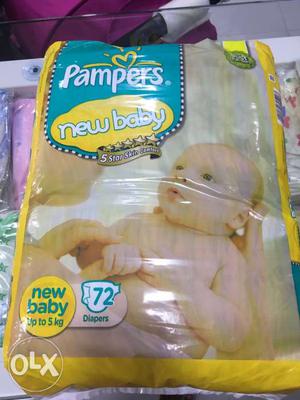 Pampers NewBaby Diapers-72pcs