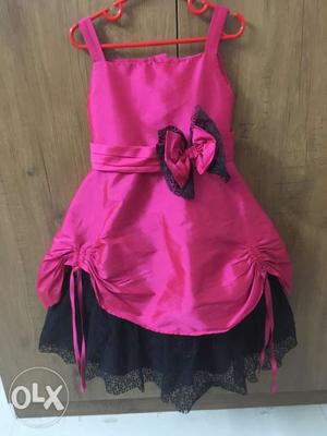 Party frock pink 3-4 yrs, white 2-3 yrs