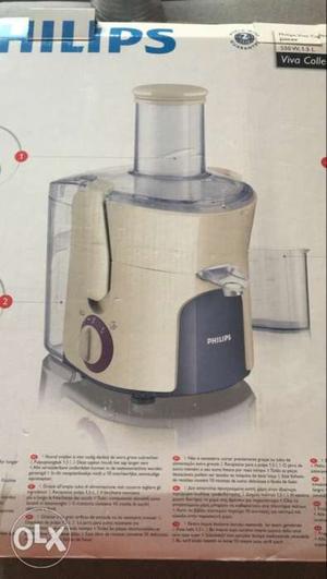 Philips juicer -- new one