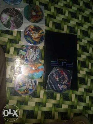 Ps2 and 10 game cds