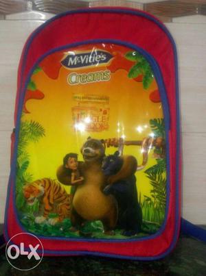 School bag - New School bag with two compartments