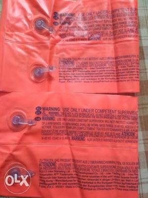 Swimming floaters by Intex in excellent condition