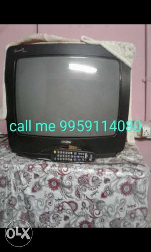 The TV is in good condition working condition