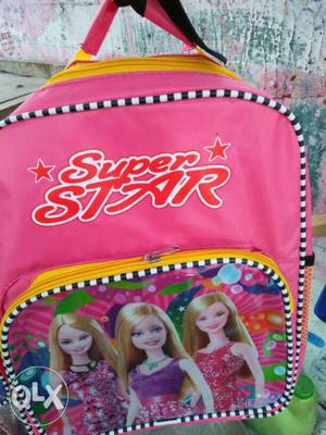 Toddler's Super Star Barbie Graphic Backpack