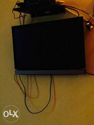 Toshiba Black Flat Screen TV With Remote