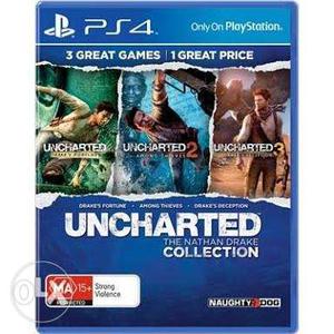 Uncharted 4 PS4 Game Case - no negotiation