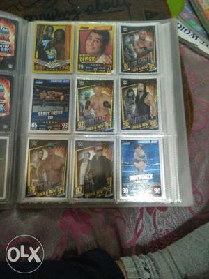 WWE Wrestler Trading Card Collection includes 108 cards