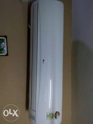 White LG Split-type AC Unit