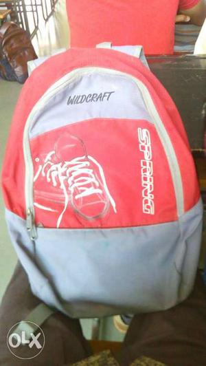 Wildcraft spring red bag(Rs 900 in Amazon)