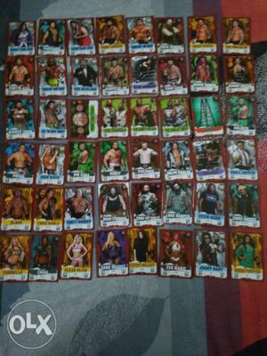 Wwe 48 takeover cards + some other edition cards in next
