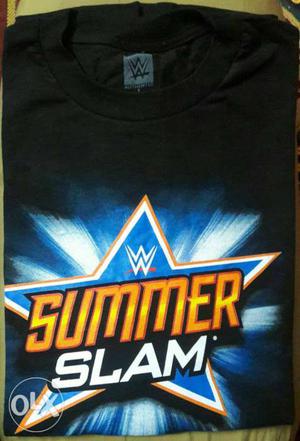 Wwe Summer Slam T-shirt Branded Brand New By