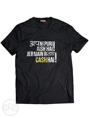 APNI PURI AISH HAI brand new tshirt