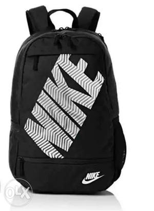 Black And White Nike Backpack