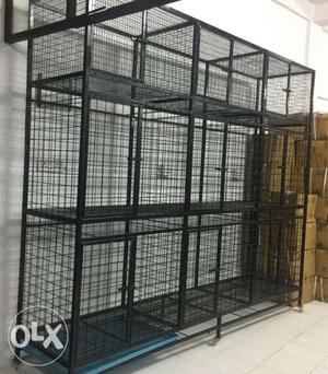 Black Metal Pet Cage in any size