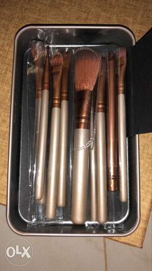 Brown Makeup Brush Set