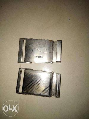 Buckles for belts - good condition -set of two-FIXED PRICE