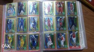 Cricket Attax 70 gold cards Limited editions