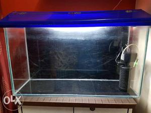 Fish Tank with Power Filter and cover