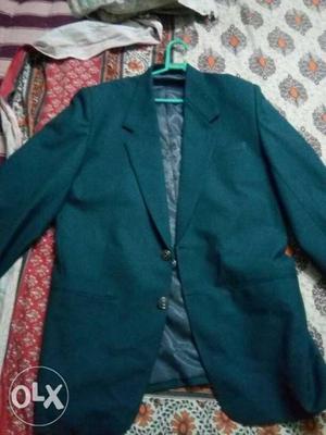 Green And Black Notch Lapel Suit Jacket price is
