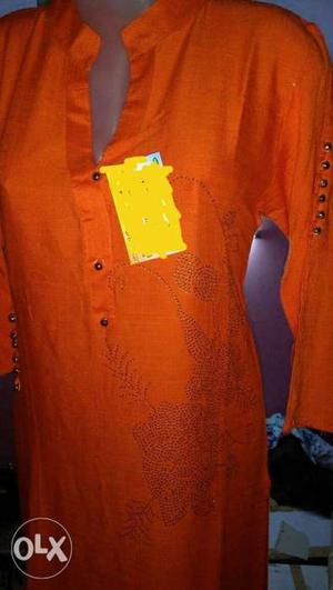 Its reyon slab fabric And its awesome kurti