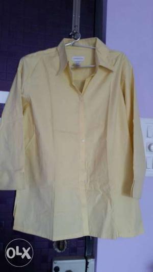 Lemon yellow Liz Claiborne s size new shirt