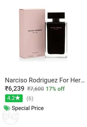 Narcisco Rodriguez For Her (Ladies Perfume)