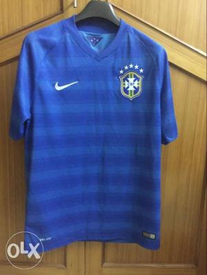 Nike Football Jersey. (Brazil  home KIT)