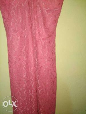 Peach color gown dress...fix price..only actual