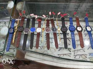Premier Quartz watches with one year service and