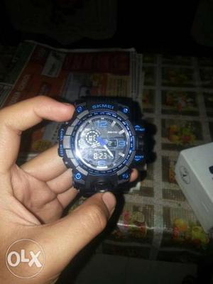 Real skemi blue and black watch I buyed it in