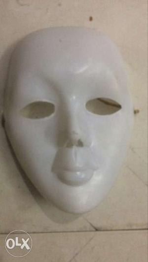 White Plastic Mask