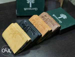 Woodland wallets with brand box. Two fold and