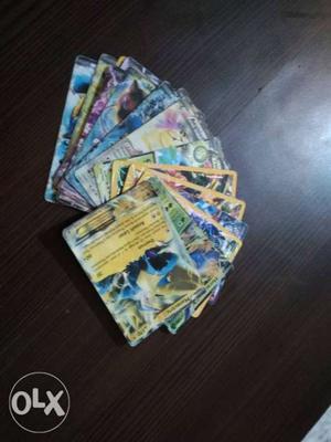 17 EX cards 