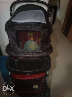 Hardly used Stroller of Mee Mee brand for Rs