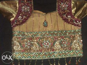 Heritage ethnic wear ghagra choli.